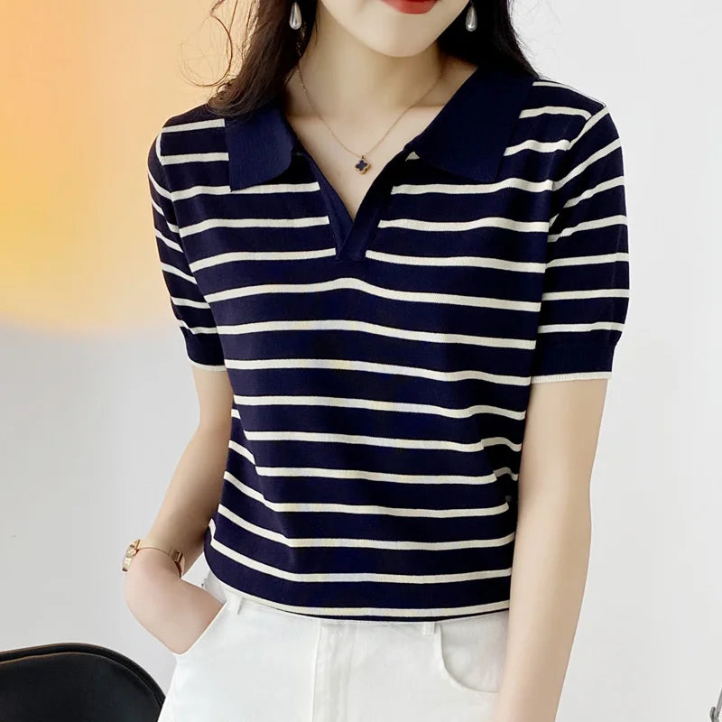 Summer Lady POLO T-Shirt, Cotton