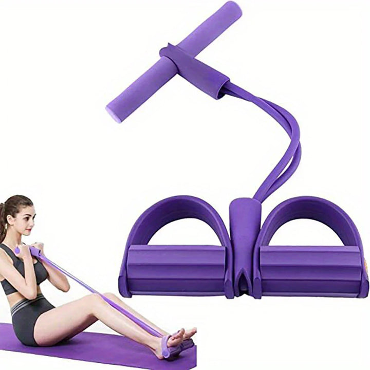 Entire Body with Pedal Resistance Bands - Yoga Equipment