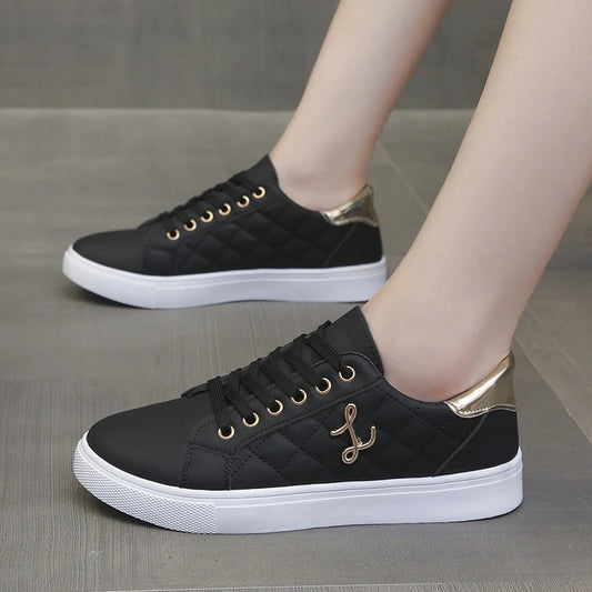 Fashion Casual Platform Sneakers for Women White Sport