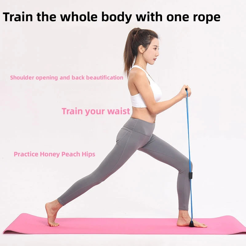 Resistance Bands with Foam Sport At Home Yoga Fitness Accessories