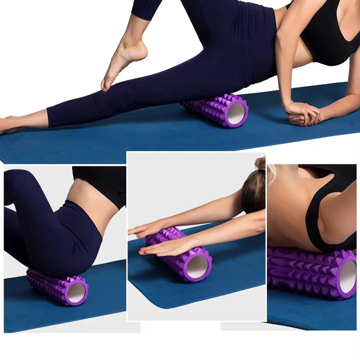 Gym Fitness Pilates Foam Roller Exercise Back Massage Roller Yoga