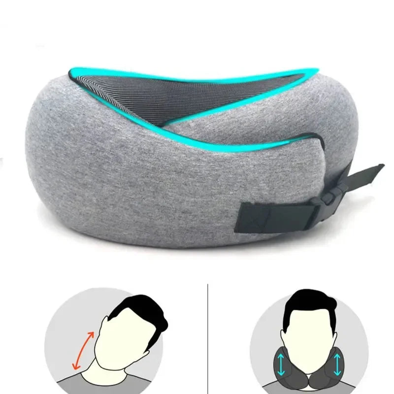 Portable U-Shaped Travel Pillow – Comfort for Flights & Trips