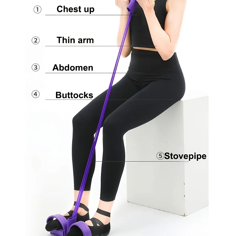 Pulling with Slimming Tummy Sit-up Assistant Fitness Equipment