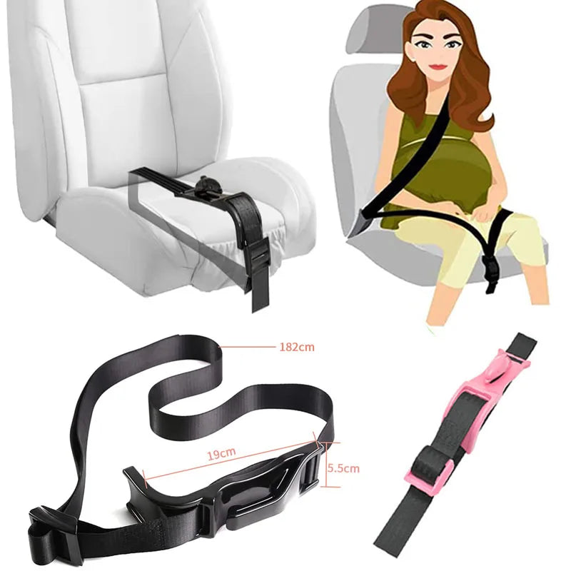 Pregnancy Car Seat Belt Adjuster – Comfort & Safety for Moms