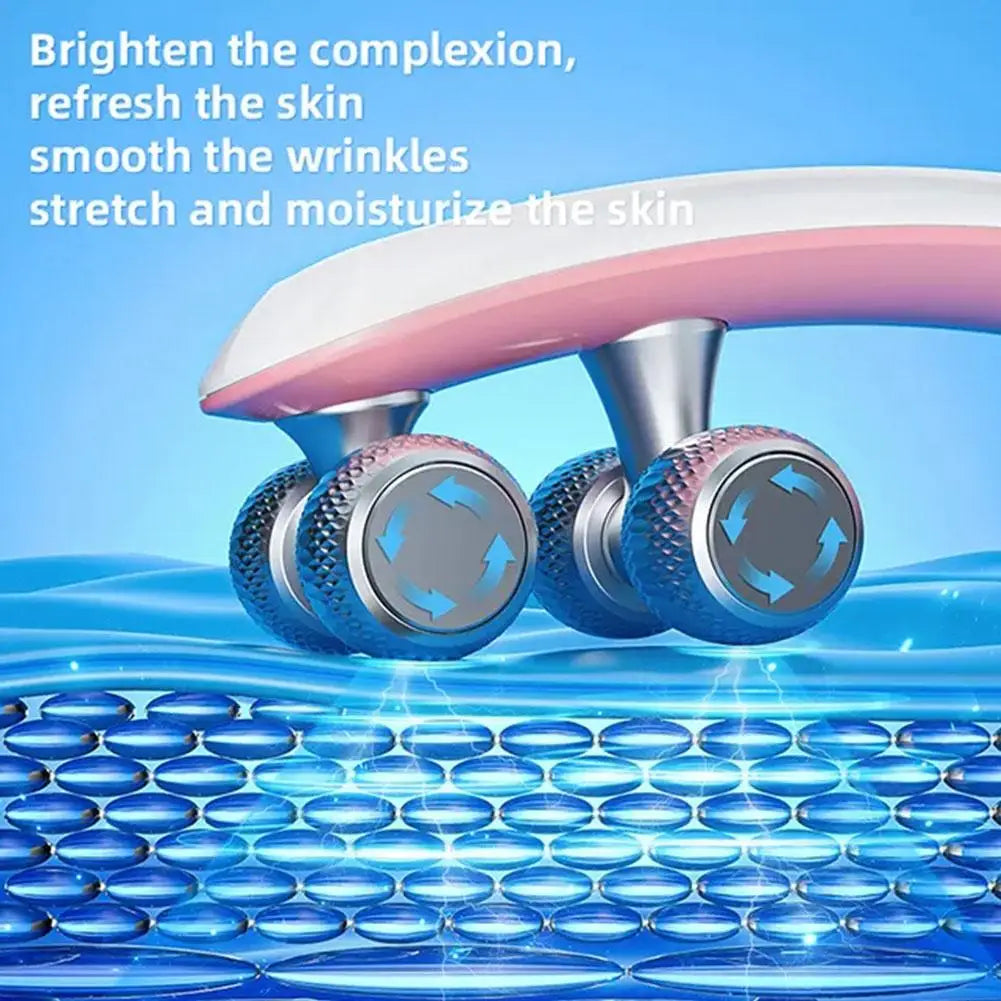 Face Massager Roller Y Shape Face Lifting Device V Face Double Chin Remover