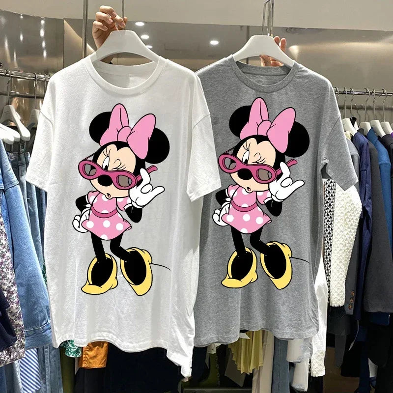 Chic Minnie Mouse Tee for Women